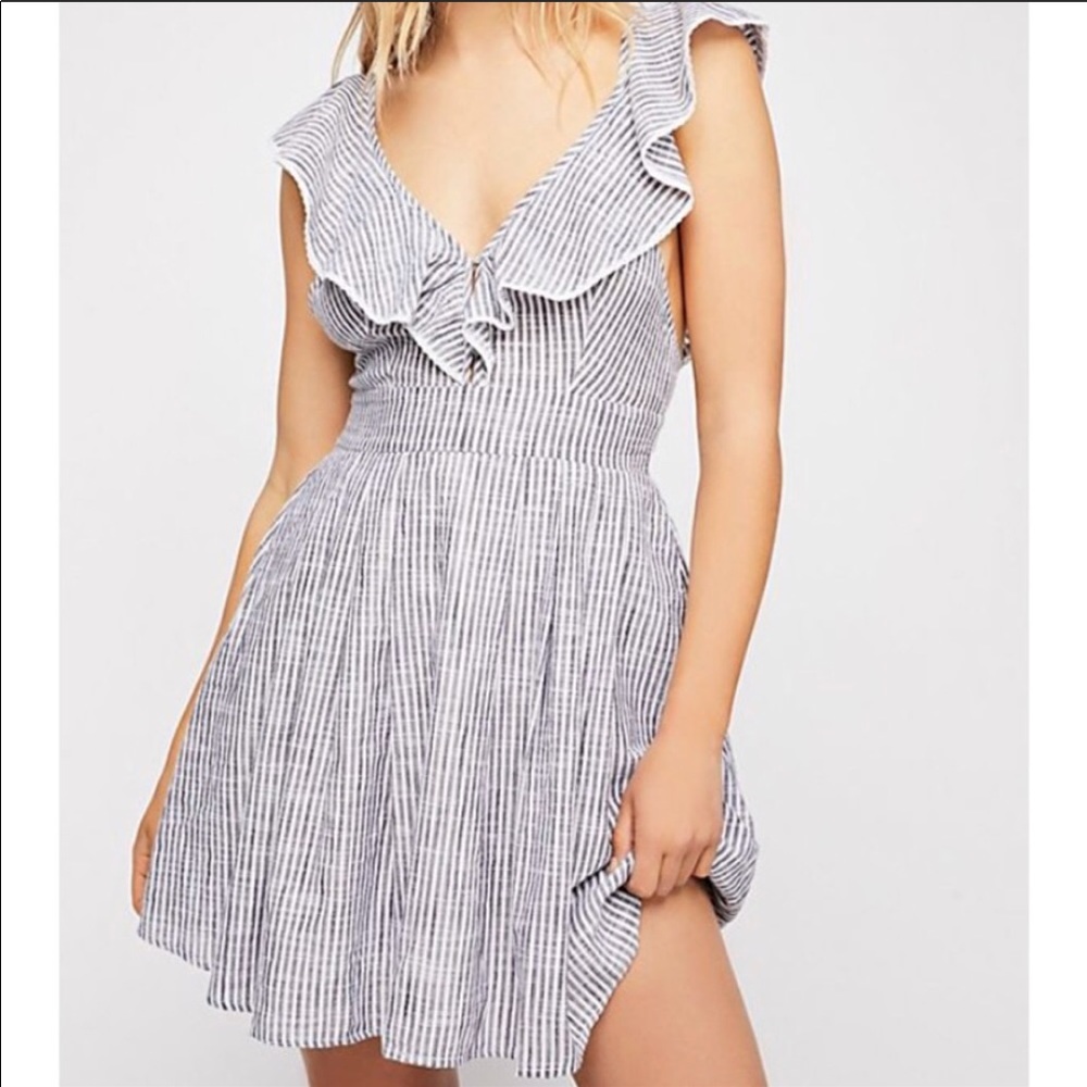 Free People Heartlines Dress Sz XS
